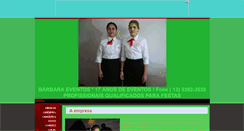 Desktop Screenshot of barbaraeventos.eev.com.br