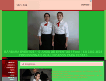 Tablet Screenshot of barbaraeventos.eev.com.br