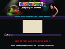 Tablet Screenshot of kizombafestas.eev.com.br