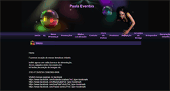 Desktop Screenshot of paulaeventos.eev.com.br