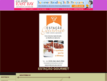 Tablet Screenshot of estacaogourmet.eev.com.br