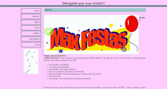 Desktop Screenshot of maxfestas.eev.com.br