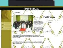 Tablet Screenshot of gruposonata.eev.com.br