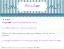 Tablet Screenshot of organizart.eev.com.br