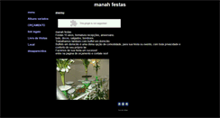 Desktop Screenshot of manahfestas.eev.com.br