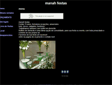 Tablet Screenshot of manahfestas.eev.com.br