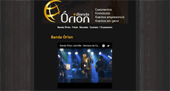 Desktop Screenshot of bandaorionjlle.eev.com.br