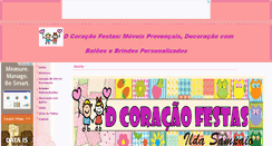 Desktop Screenshot of dcoracaocombaloes.eev.com.br