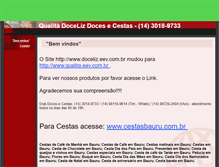 Tablet Screenshot of doceliz.eev.com.br