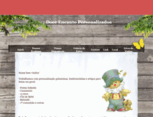 Tablet Screenshot of doceencanto.eev.com.br