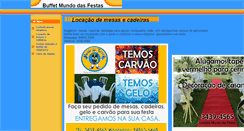 Desktop Screenshot of mundodasfestas.eev.com.br