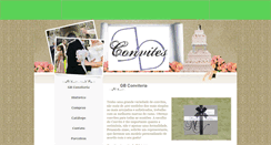 Desktop Screenshot of gbconvitesdecasamento.eev.com.br