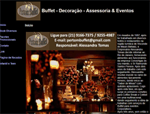 Tablet Screenshot of pertombuffet.eev.com.br