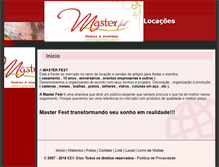 Tablet Screenshot of masterfest.eev.com.br