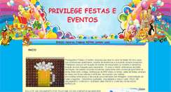 Desktop Screenshot of privilegedeco.eev.com.br