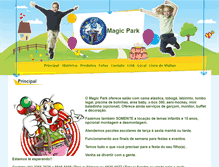 Tablet Screenshot of magicpark.eev.com.br