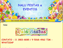 Tablet Screenshot of nalufestas.eev.com.br